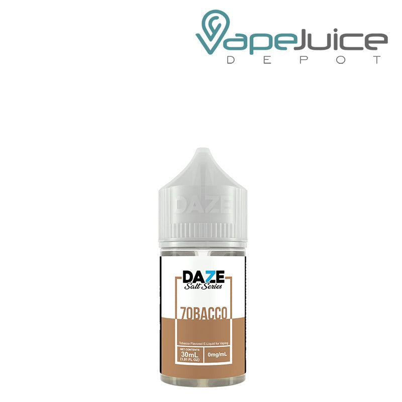 A 30ml bottle of Tobacco 7 Daze TFN Salt - Vape Juice Depot