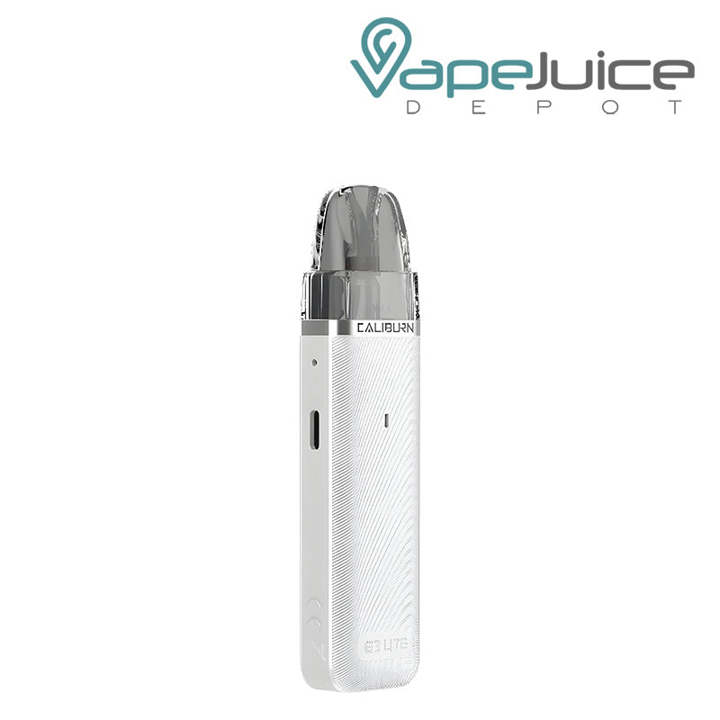 Pearl White UWELL Caliburn G3 Lite Pod System - Vape Juice Depot