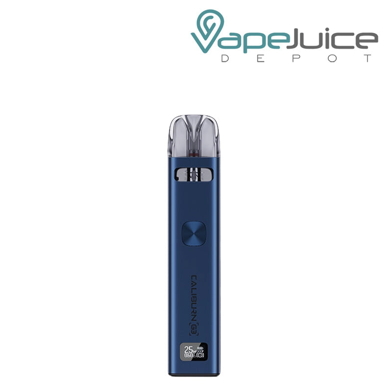 Blue UWELL Caliburn G3 Pod System Kit with OLED Display - Vape Juice Depot