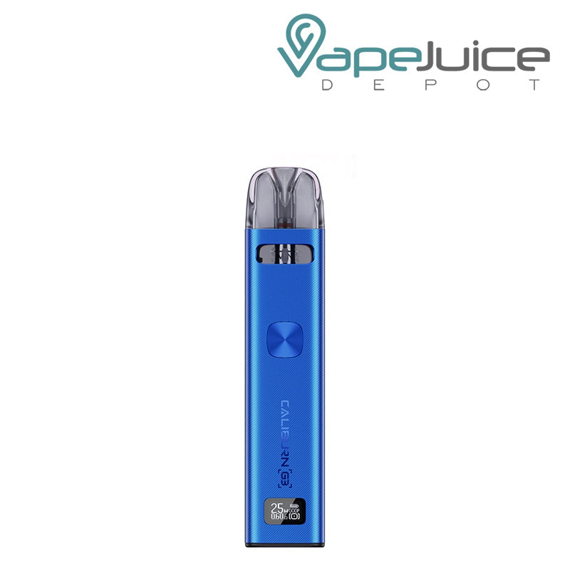 Cobalt Blue UWELL Caliburn G3 Pod System Kit with OLED Display - Vape Juice Depot