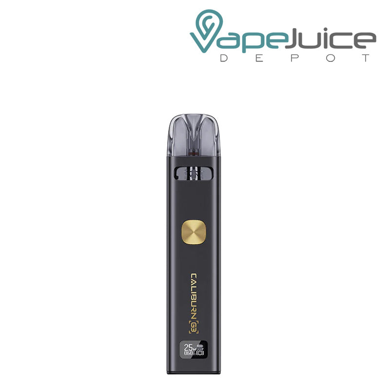 Midnight Gold UWELL Caliburn G3 Pod System Kit with OLED Display - Vape Juice Depot