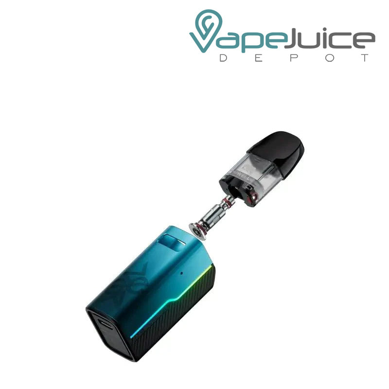 Detailed view of UWELL Caliburn GZ2 Pod System - Vape Juice Depot