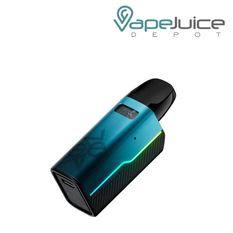 Side view of UWELL Caliburn GZ2 Pod System with USB port - Vape Juice Depot