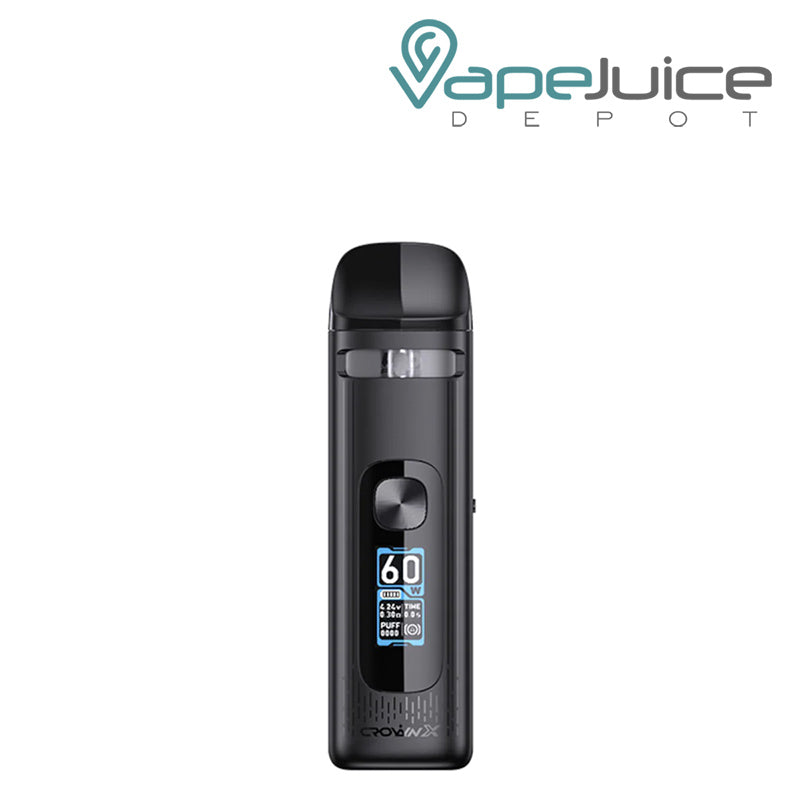 Black UWELL Crown X Pod System with a Firing Button - Vape Juice Depot