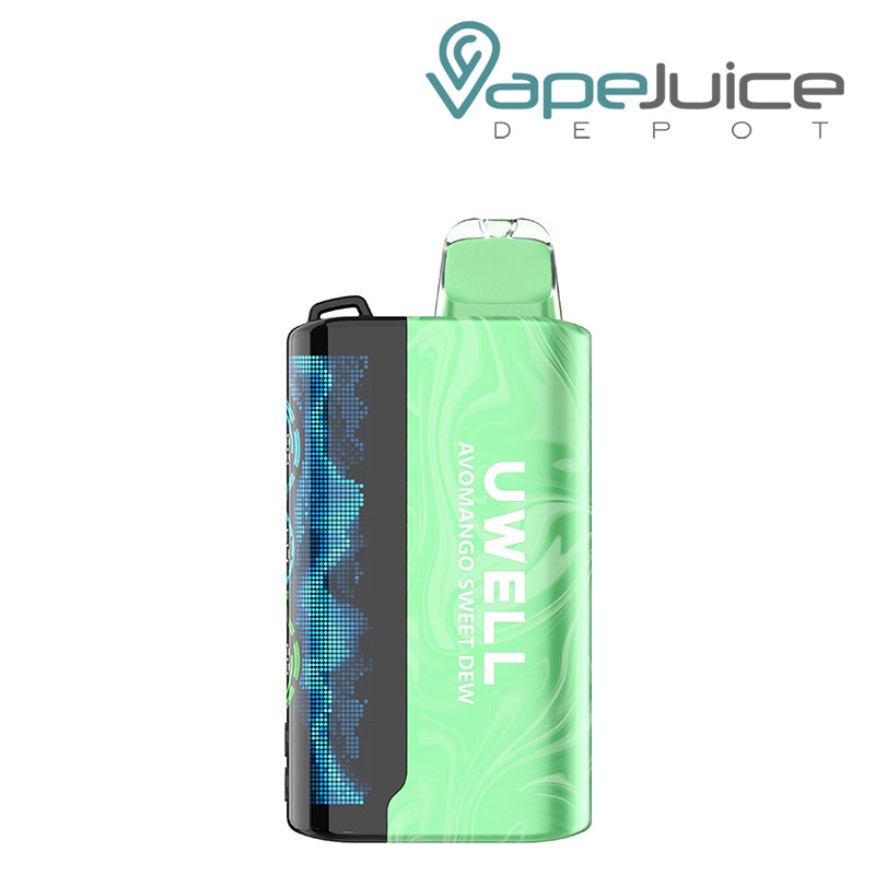 A avomango sweet dew Uwell Koko 60k disposable with a 3D curved display screen - Vape Juice Depot