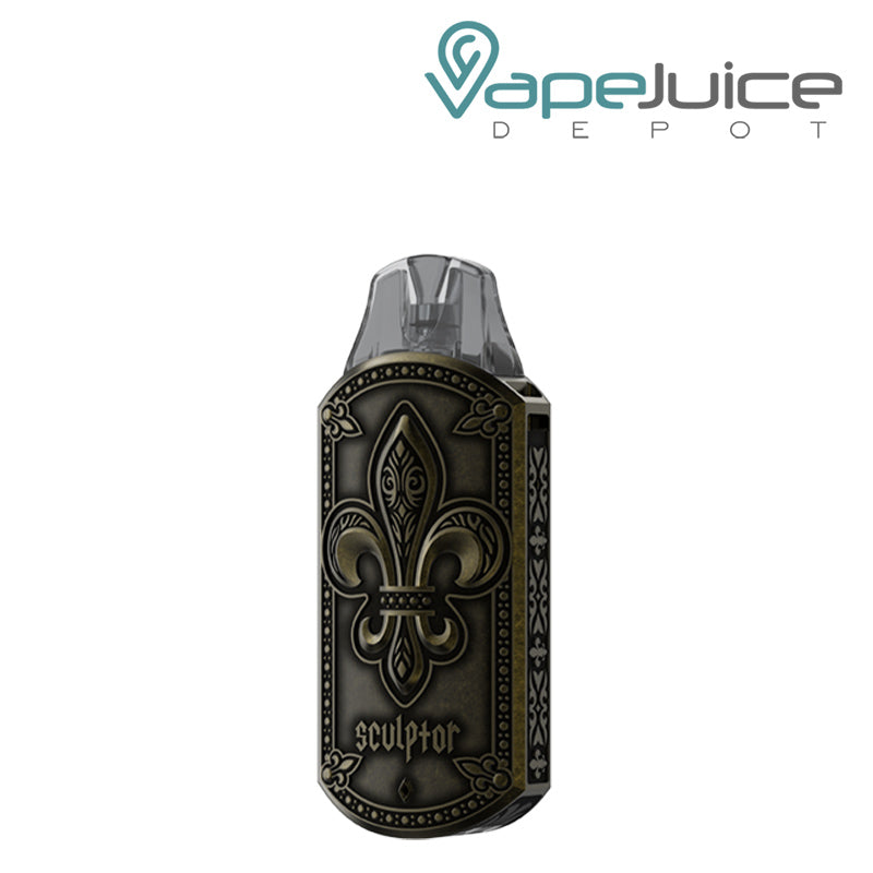 Side view of Bronze UWELL Sculptor Pod System - Vape Juice Depot