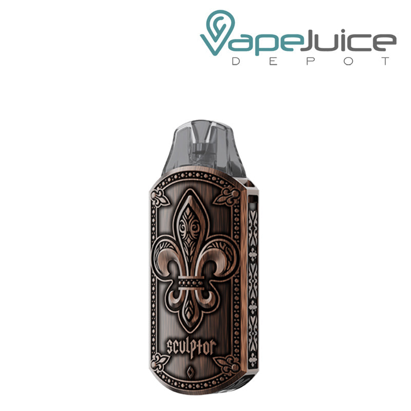 Side view of Copper UWELL Sculptor Pod System - Vape Juice Depot