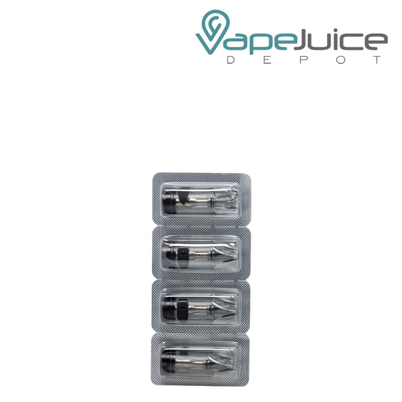 A pack of four UWELL Whirl F Replacement Pod - Vape Juice Depot