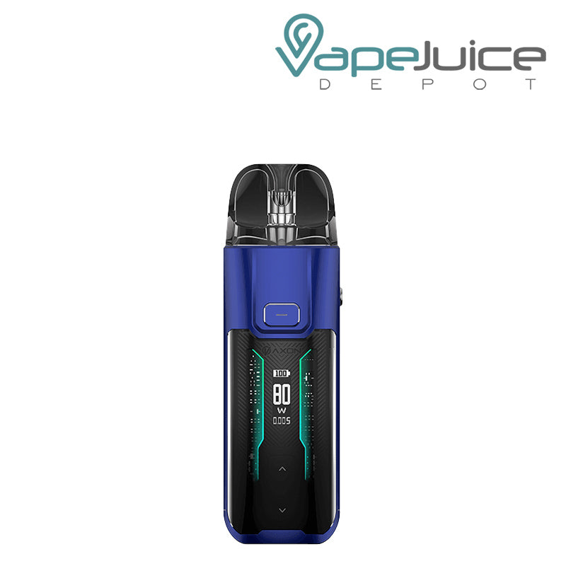 Blue Vaporesso LUXE XR Max Pod Mod Kit with display screen - Vape Juice Depot