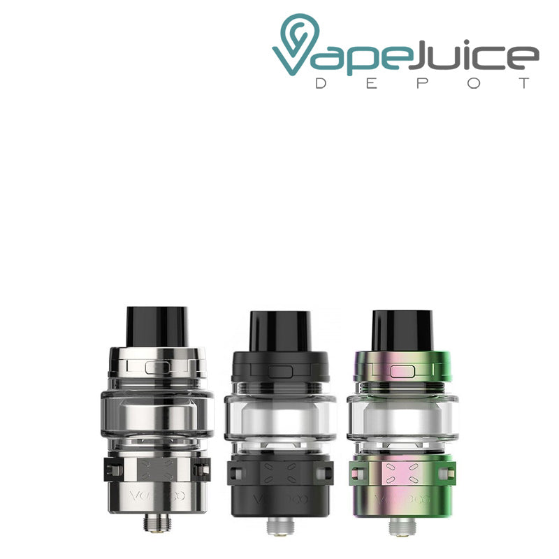 Three Colors of VooPoo MAAT Tank - Vape Juice Depot