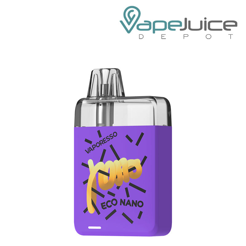 Creamy Purple Vaporesso ECO Nano Pod System Kit - Vape Juice Depot
