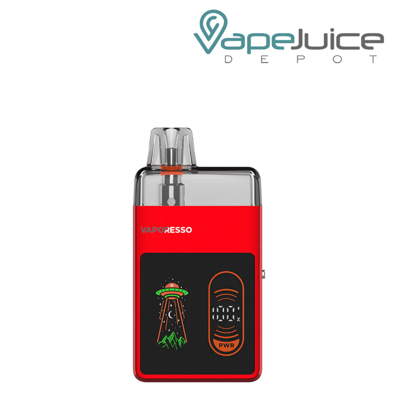 Coral Red Vaporesso ECO Nano Pro Kit with Color Screen - Vape Juice Depot