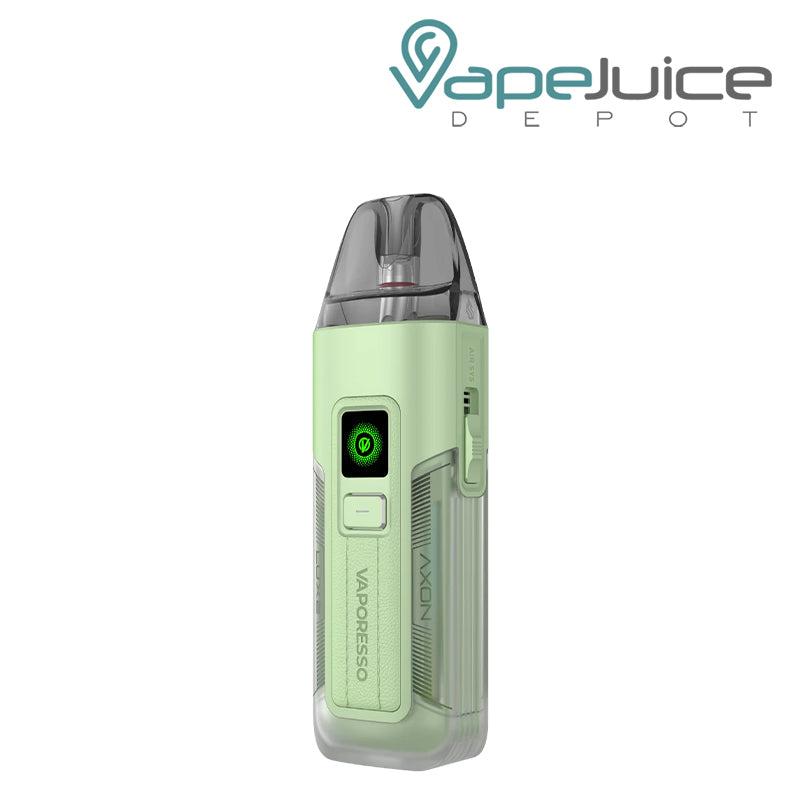 Avocado Green Vaporesso LUXE X2 Pod System with firing button - Vape Juice Depot 