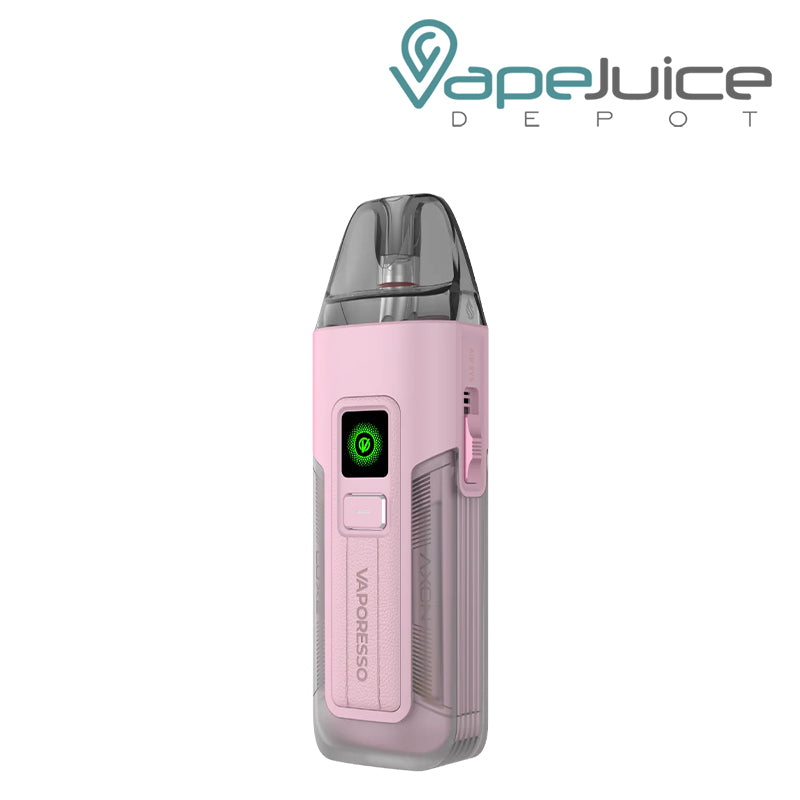 Light Pink Vaporesso LUXE X2 Pod System with firing button - Vape Juice Depot