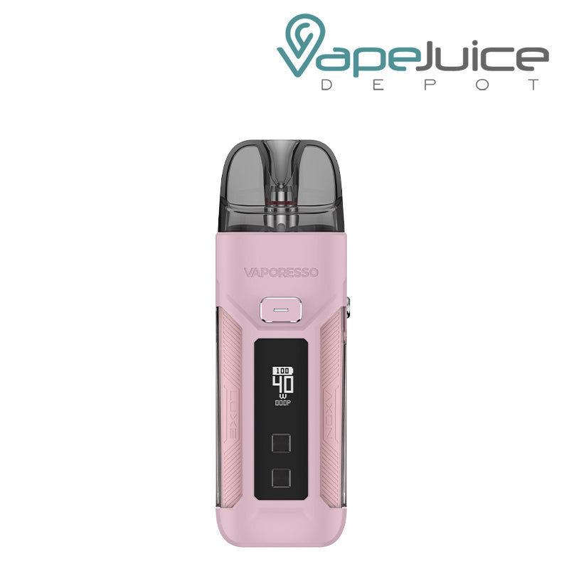 Pink Vaporesso LUXE X Pro Pod Kit with OLED screen - Vape Juice Depot