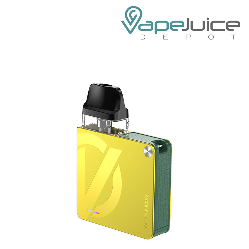 Lemon yellow Vaporesso XROS 3 NANO Pod Kit - Vape Juice Depot