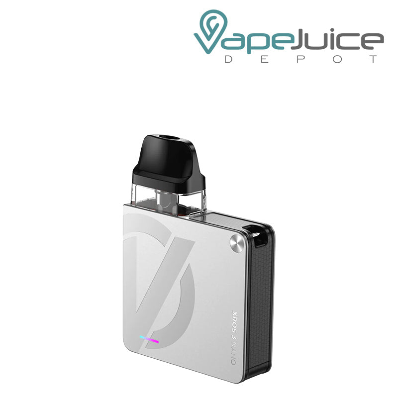 Silver Vaporesso XROS 3 NANO Pod Kit - Vape Juice Depot