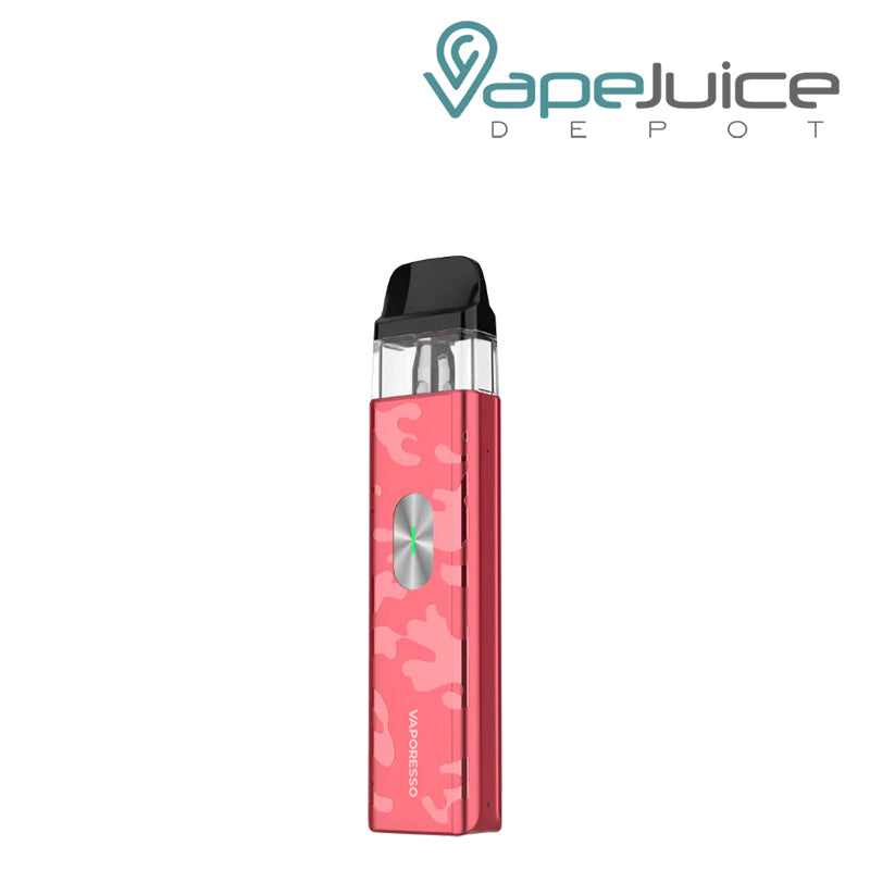 Camo Red Vaporesso XROS 4 Mini Pod Kit with firing button - Vape Juice Depot