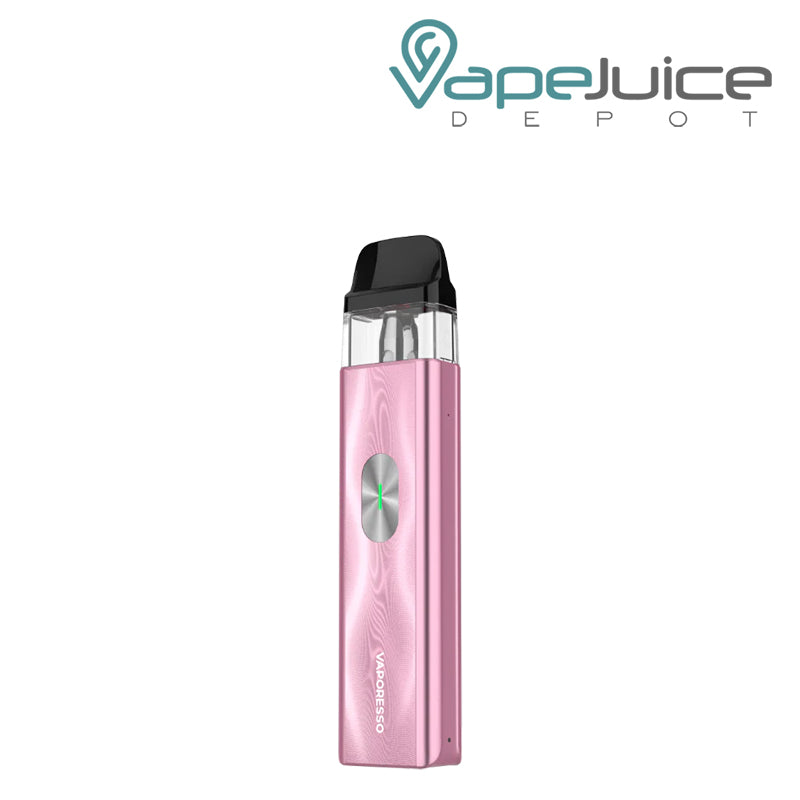 Ice Pink Vaporesso XROS 4 Mini Pod Kit with firing button - Vape Juice Depot