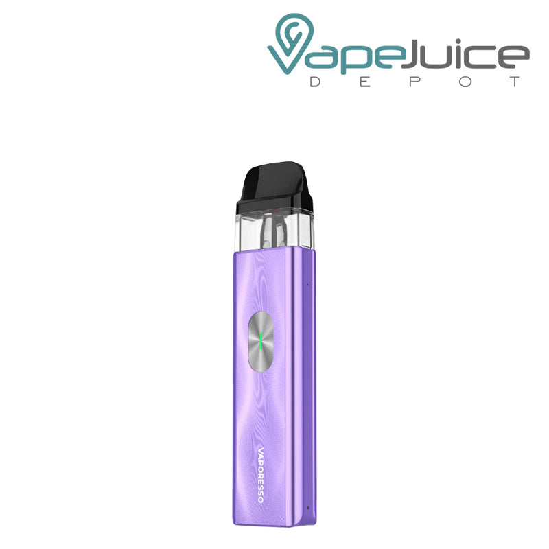 Ice Purple Vaporesso XROS 4 Mini Pod Kit with firing button - Vape Juice Depot 