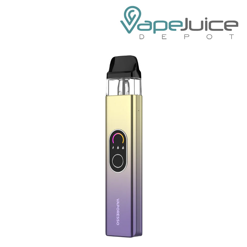 Sunset Neon Vaporesso XROS 4 Pod Kit with firing button - Vape Juice Depot