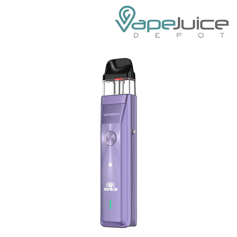 Purple Vaporesso XROS Pro Pod System with firing button and power indicator - Vape Juice Depot