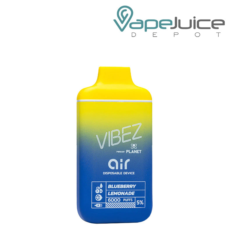 Blueberry Lemonade Vibez Air 6000 Disposable - Vape Juice Depot