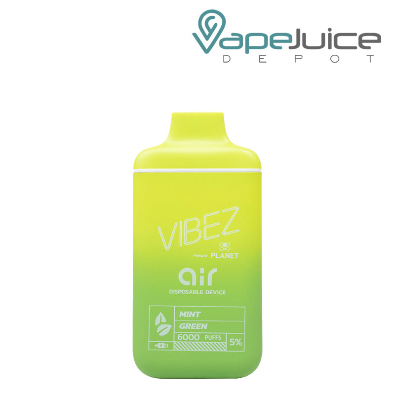 Mint Green Vibez Air 6000 Disposable - Vape Juice Depot