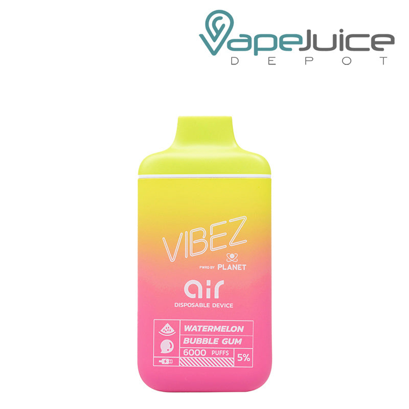 Watermelon Bubble Gum Vibez Air 6000 Disposable - Vape Juice Depot
