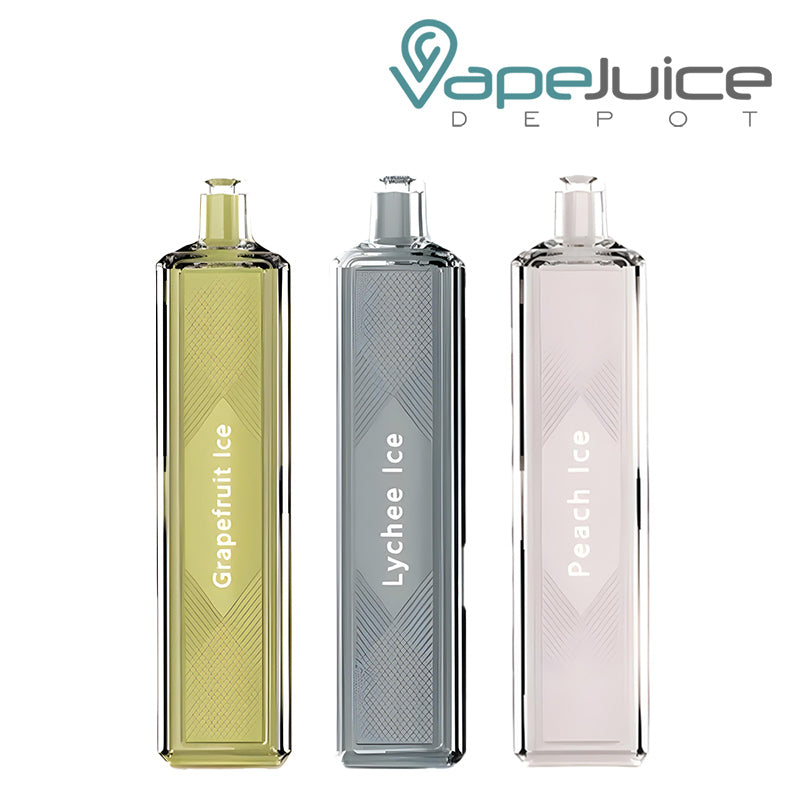 Three flavors of VIHO 5000 Disposable Vape - Vape Juice Depot