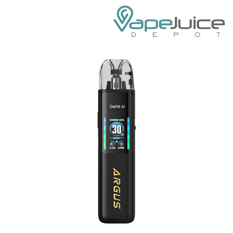 Spray Black VooPoo ARGUS G2 Pod System Kit with a display screen - Vape Juice Depot