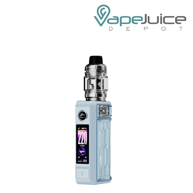 Blue VooPoo DRAG 6 Box Mod Kit with display screen - Vape Juice Depot