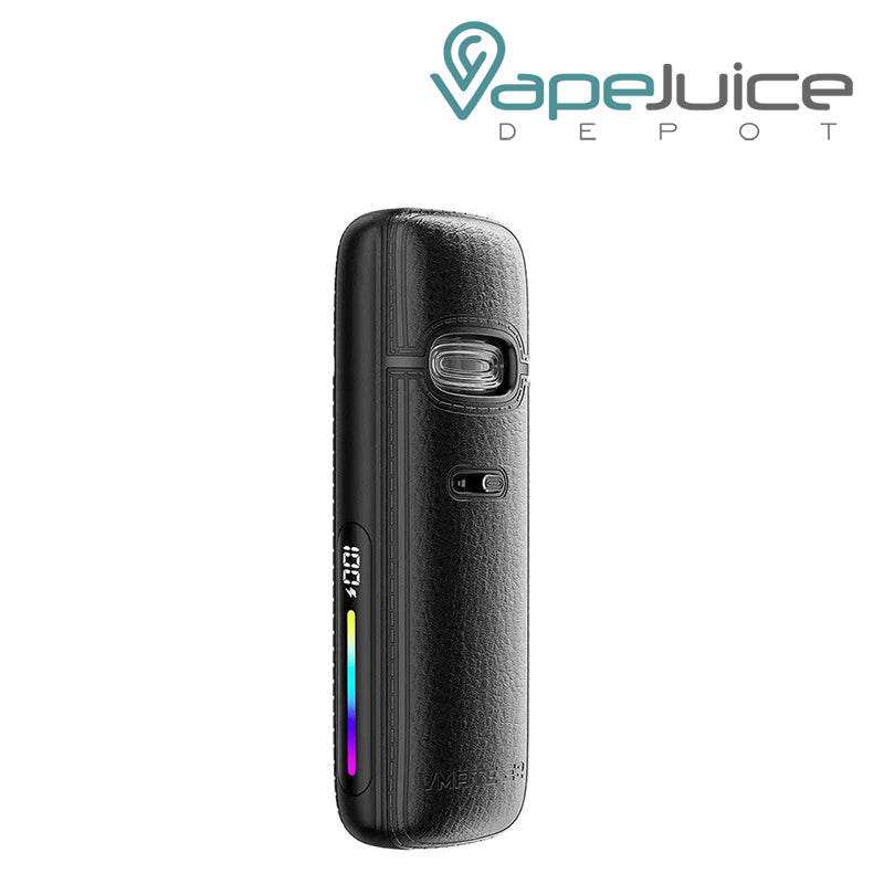 Jet Black VooPoo VMate E2 Pod Kit with Battery level indicator and Adjustment Button - Vape Juice Depot