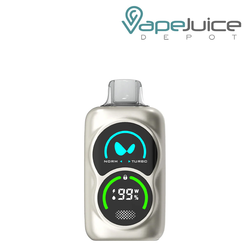 Sour Peach Pineapple Ice WAKA Duo 27000 Disposable with a touch screen - Vape Juice Depot