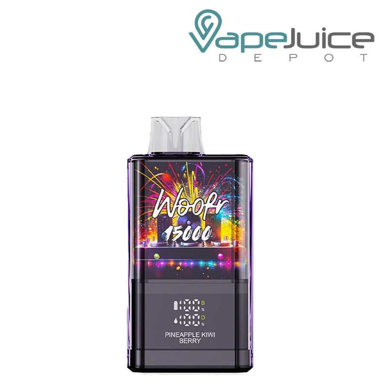 Pineapple Kiwi Berry IJOY Woofr 15000 Disposable Vape with a Display Screen - Vape Juice Depot