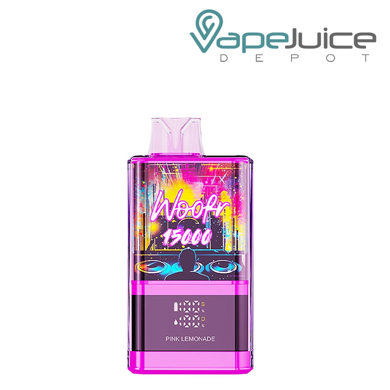 Pink Lemonade IJOY Woofr 15000 Disposable Vape with a Display Screen - Vape Juice Depot