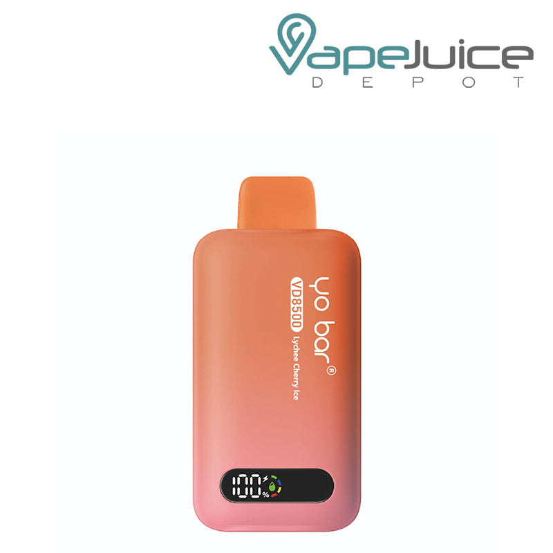 Lychee Cherry Ice Yo Bar VD8500 Disposable with Display Screen - Vape Juice Depot