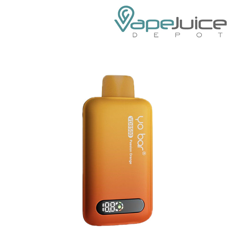 Passion Orange Yo Bar VD8500 Disposable with Display Screen - Vape Juice Depot