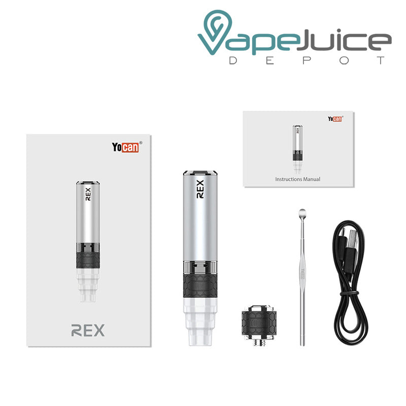 Set of Yocan REX Portable Enail Vaporizer Kit - Vape Juice Depot