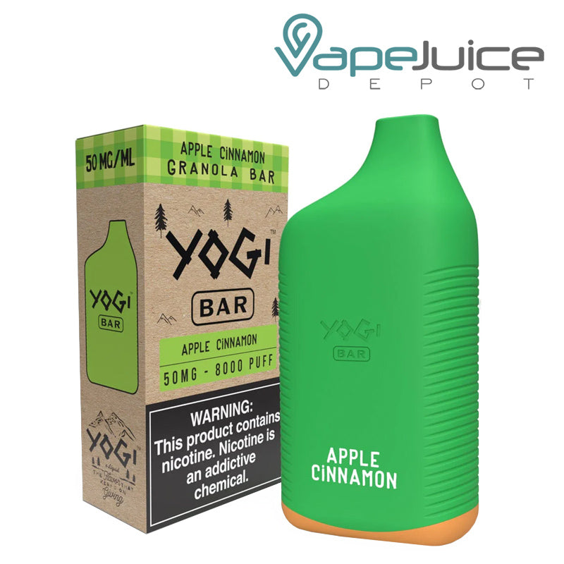 Apple Cinnamon Yogi Bar 8000 Disposable - Vape Juice Depot
