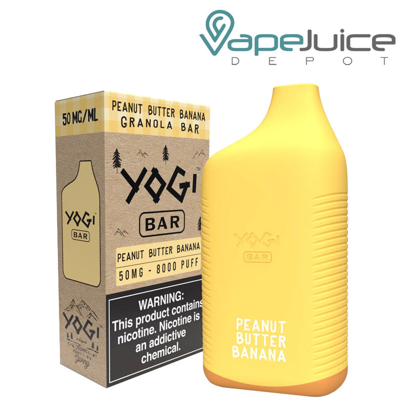 Peanut Butter Banana Yogi Bar 8000 Disposable - Vape Juice Depot