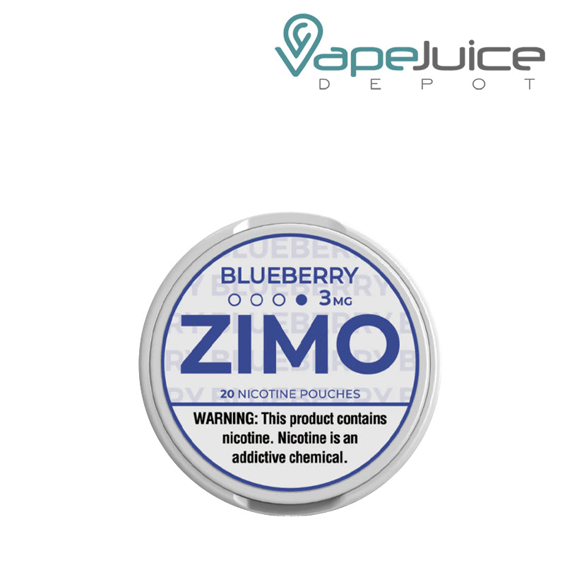 3mg Blueberry Zimo Nicotine Pouches Blueberry - Vape Juice Depot