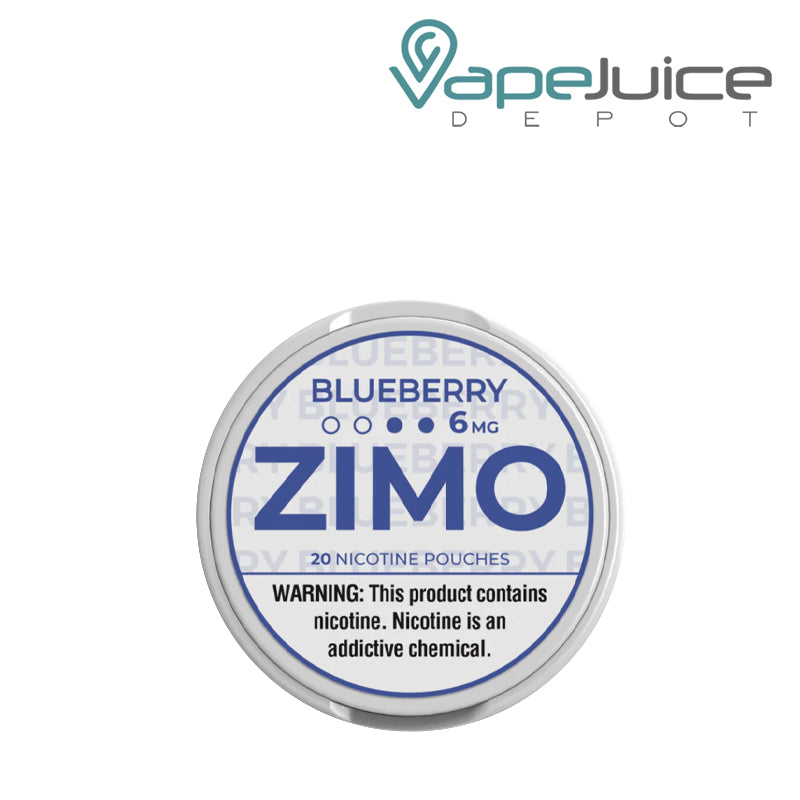 6mg Blueberry Zimo Nicotine Pouches Blueberry - Vape Juice Depot