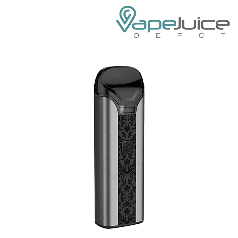 Gray Red UWELL Crown Pod System with firing button - Vape Juice Depot