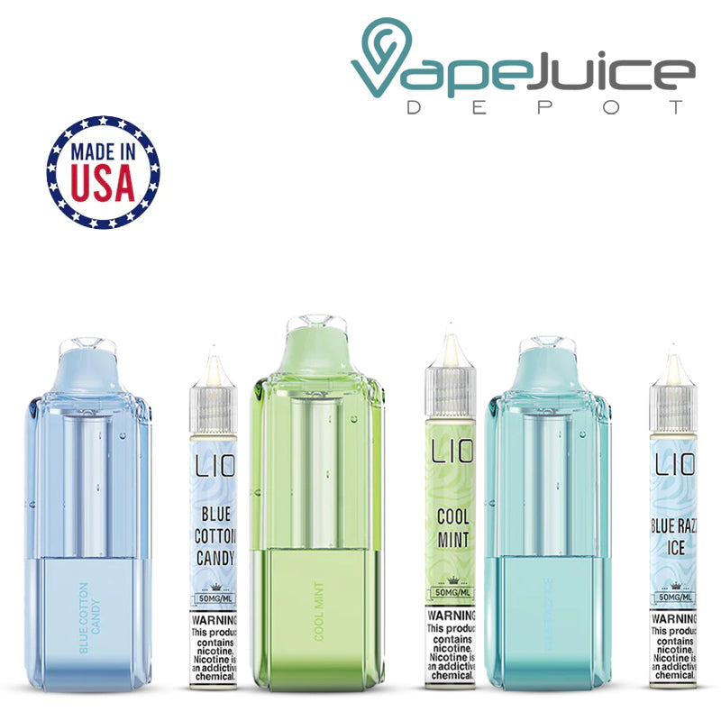 Three Flavors of iJoy XP100K Disposable Pod - Vape Juice Depot