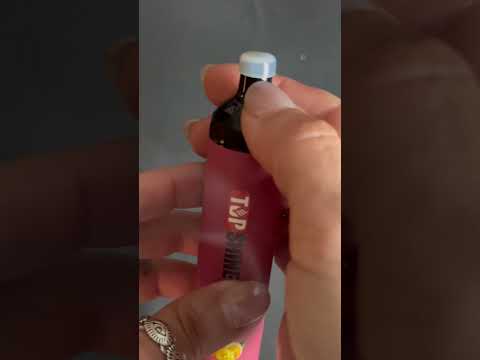 An Unboxing Video of Blueberry Raspberry TopShine Cherub Disposable 4500 Puffs, Showing its parts and details separately - Vape Juice Depot