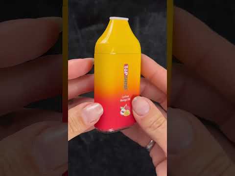 An Unboxing Video of Lychee Mango TopShine Seraph Ultra Disposable 6500 Puffs - Vape Juice Depot