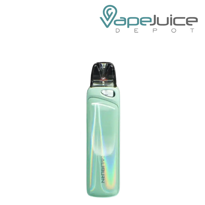 Back view of the Uwell Caliburn G4 pod system in Light Green - Vape Juice Depot