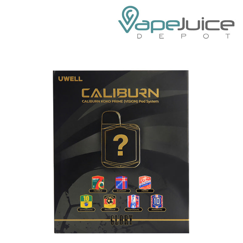A Box of UWELL Caliburn KOKO Prime (Vision) Pod System - Vape Juice Depot