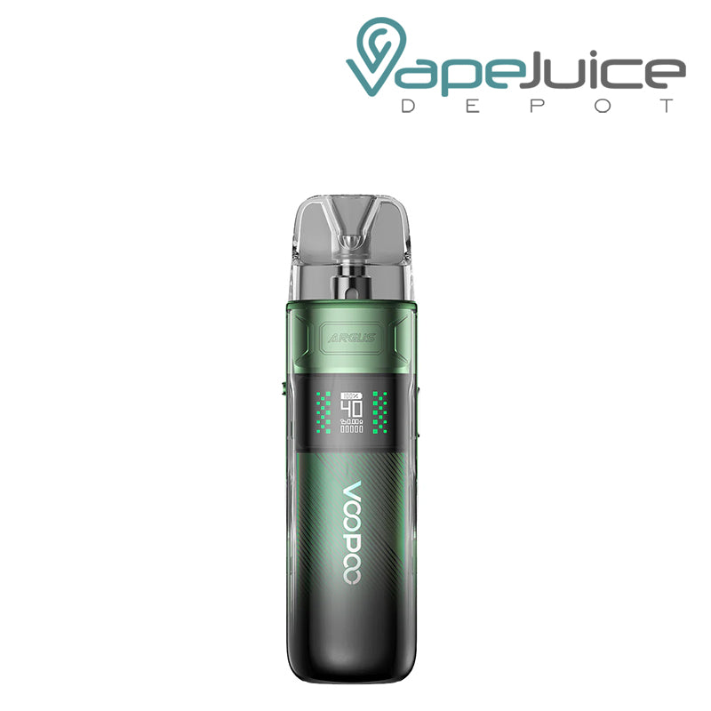 Lake Green VooPoo ARGUS E40 Pod Kit with display screen - Vape Juice Depot